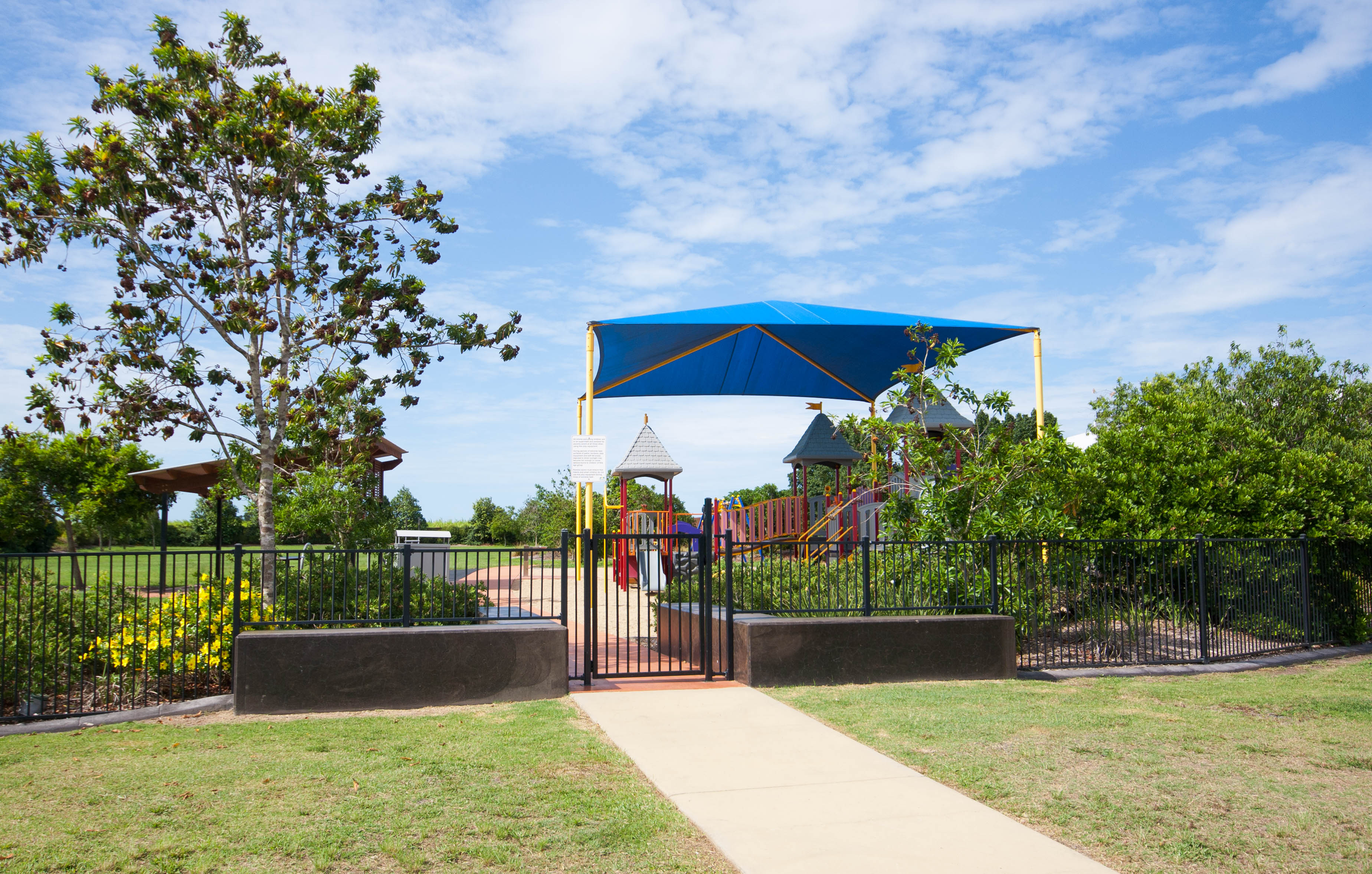 Fully Fenced Park and Playground